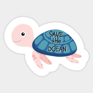 Save the ocean Sticker